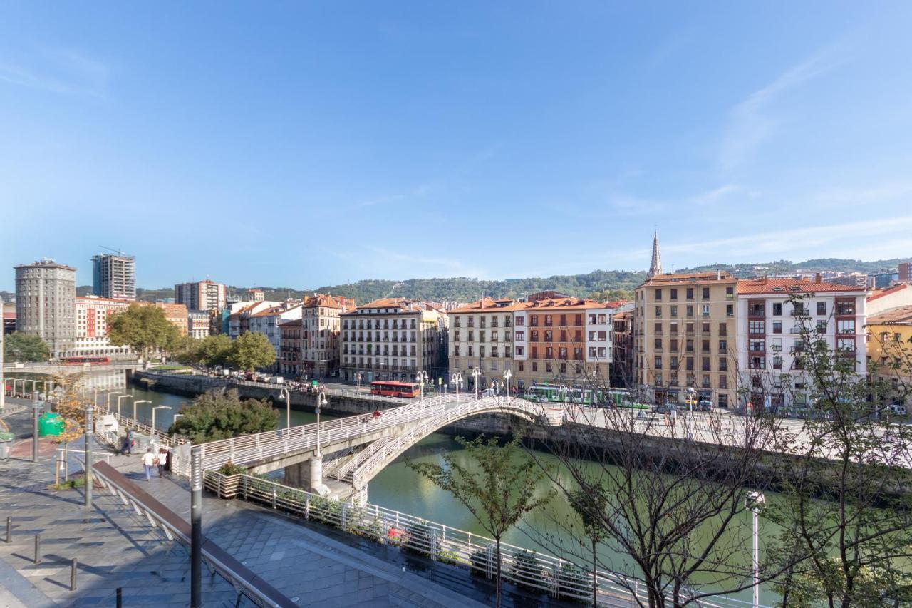 Confort Y Diseno Con Vistas Al Casco Viejo Bilbao Exterior foto